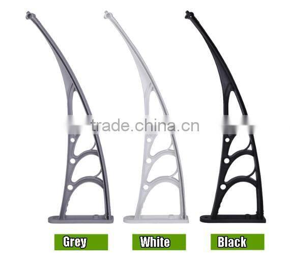 plastic frame polycarbonate sheet sun shield pc retractable awning outdoot canopy
