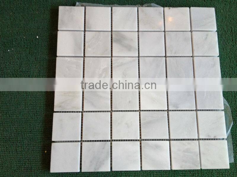 Natural stone mosaic floor tile