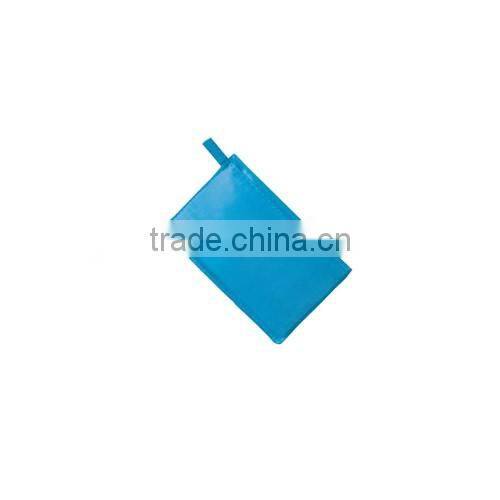 Portable folding polyester 210D shopping bag