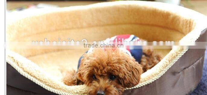 CY112 Soft Warm Indoor Portable Pets Dog Puppy Cat Bed Plush Cotton Mat kennel Luxury Pet Bed