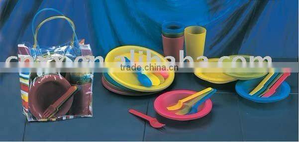 small size 24pcs round picnic set