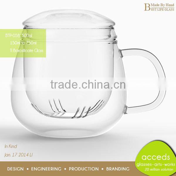 Promotional Decorative 2014 New Style Glass Coffee Pot