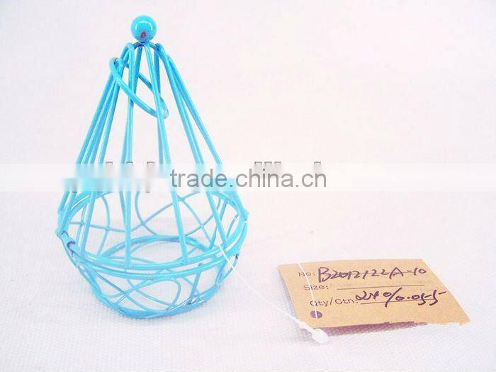 Wire Chocolate gif packaging box with round bottom for Christmas decor