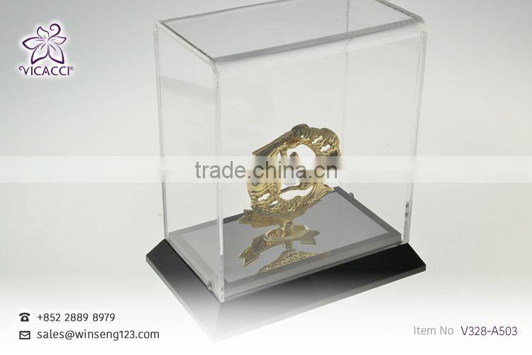 cheap pisces Zodiac Sign with SWAROVSKI crystal metal home decoration