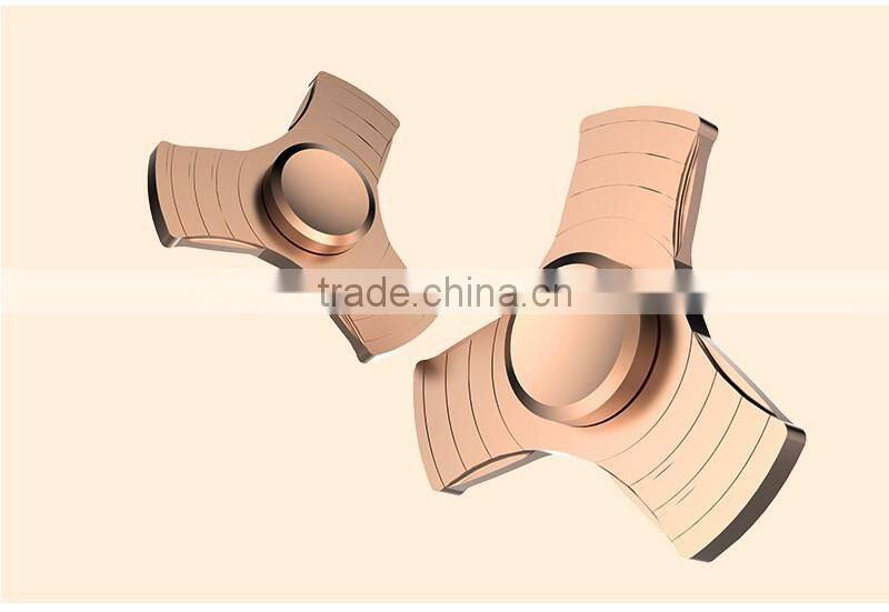 Wholesale metal Hand Finger spinner aluminum alloy tri Fidget Spinner