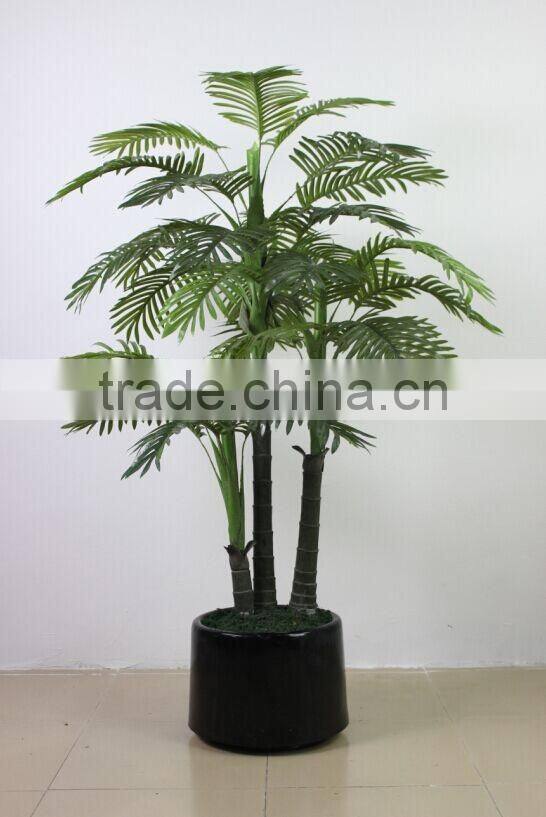 fake plastic plant green palm and banana trees suppliers