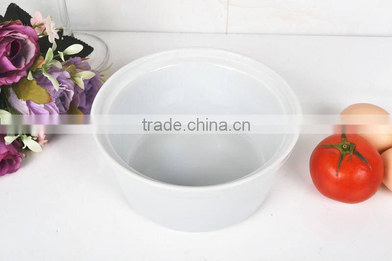 13.5" size porcelain comal with lid