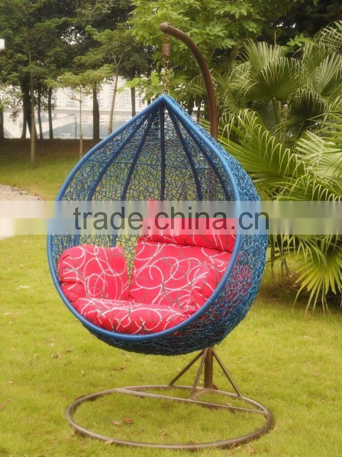 Trade Assurance Egg Shape Garden Swing Rattan Chair