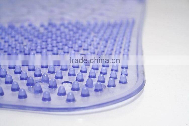 Modern useful pvc anti slip pebble bath shower mat