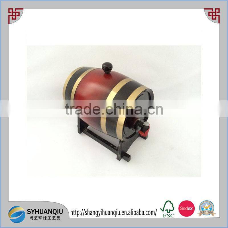 Vintage Old whiskey Wooden wine barrel 5L