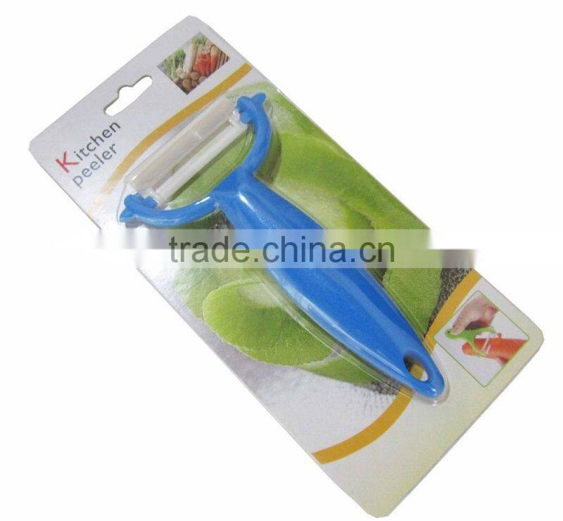 Good Quality Blue Color Handle Asparagus Peeler
