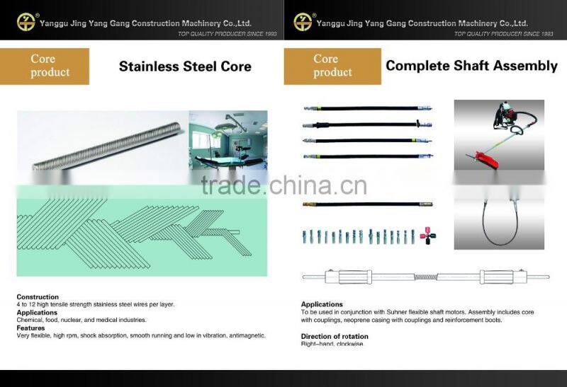 Flexible Shaft Aseembly Of Brush Cutter