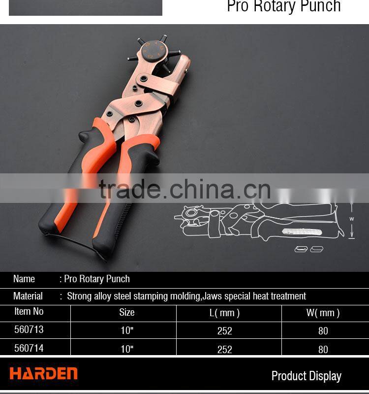 Professional rotary punch ( round hole Flat hole Oval hole )560714