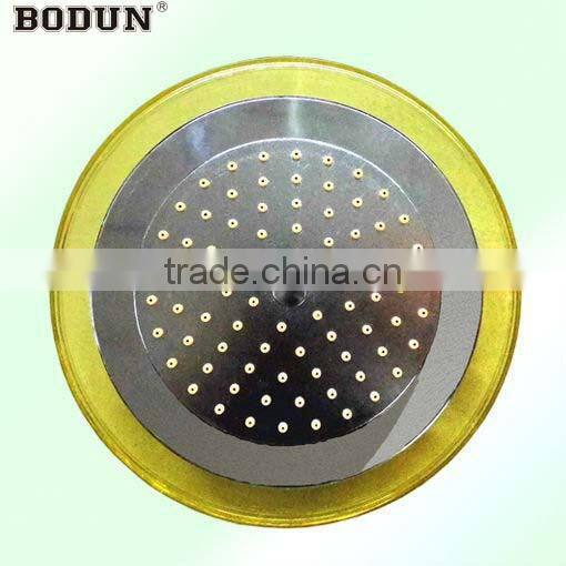 C3012 Colorful organic glass overhead shower/top shower/shower nozzle