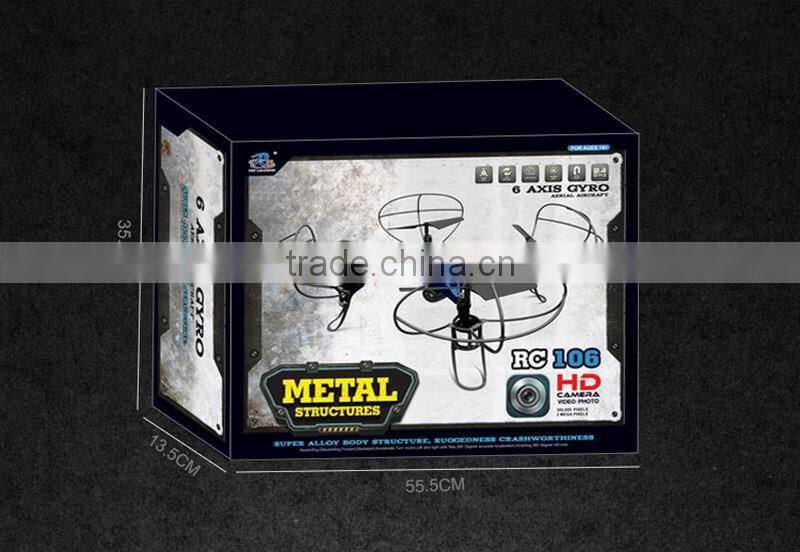 2.4G 4CH Alloy RC drone with WIFI 480P Camera