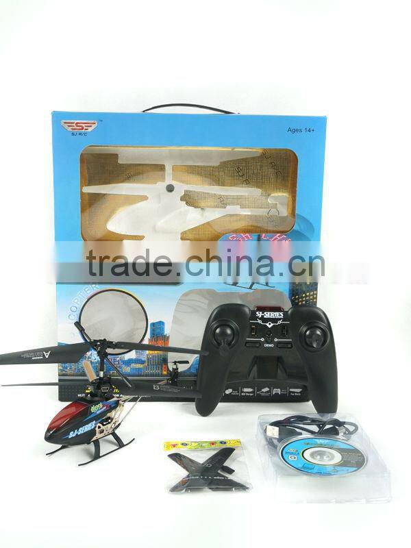 2.4G 3.5CH RC Alloy Helicopter With Gyro with flashing rc 3.5-channel metal series helicopter