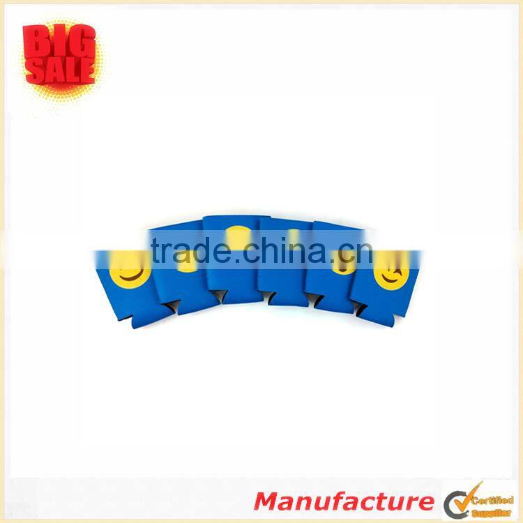 Gift Sleeves Emoji Insulators for Cups 6 Pack of Collapsible Double Sided with 12 Designs