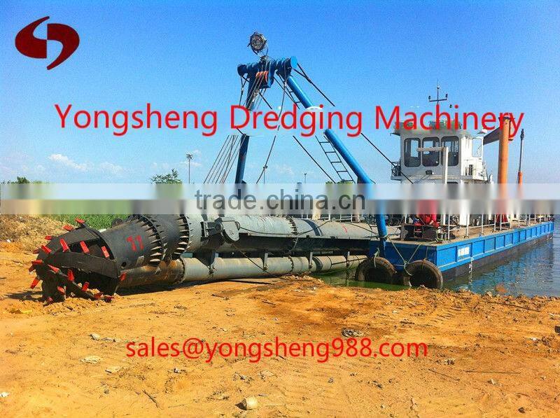 sea sand & river sand dredging machine in China