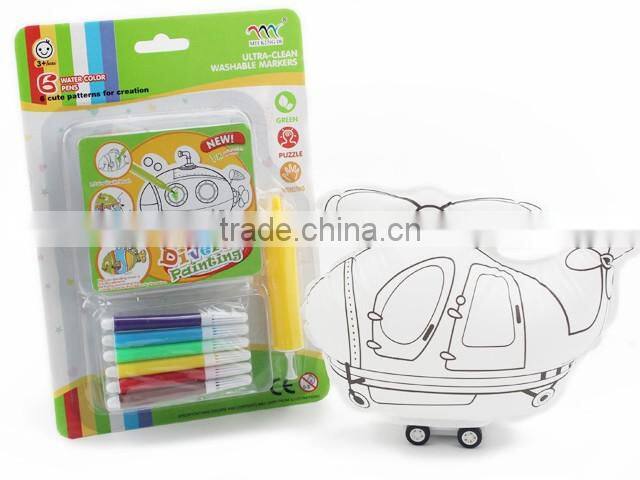 Fashio DIY Inflatable friction dinosaur popular for kids