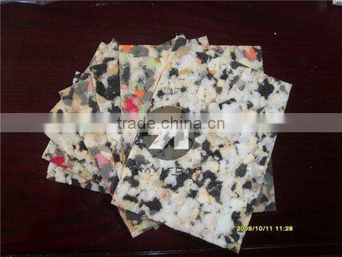 cheap recycle foam sponge underlay