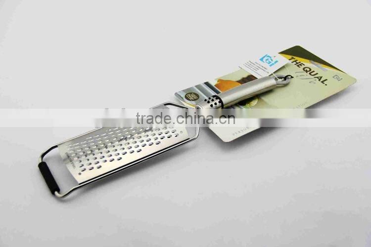 Hot Sale FDA Standard Brand stianless steel 12inch Spice Grater with cover