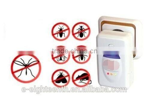 Cheap oem multiple electronic Ultrasonic Mice Spider Rats Ants mosquito Pest Repeller as seen on tv