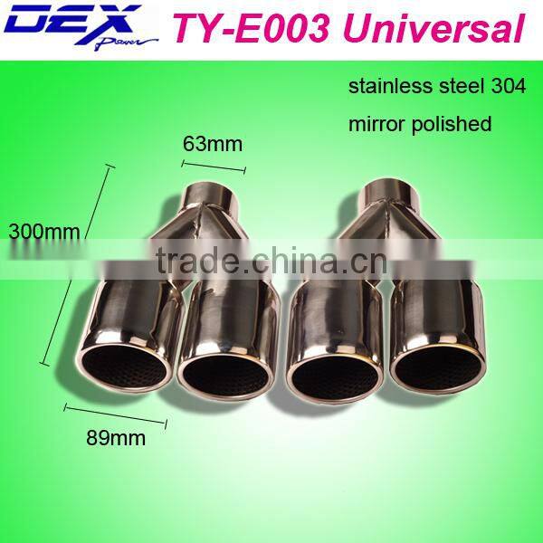 auto universal welding tails for exhaust tip