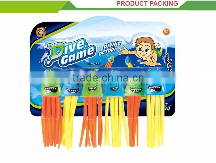 Wholesale cheap bulk cartoon set mini plastic jellyfish toy