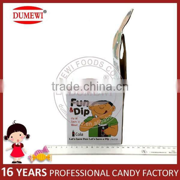 Fun and Dip Sour Powder Candy with Tablet Stick Candy