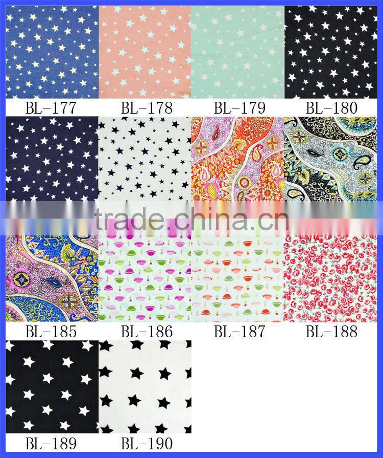 Soft Fabric Density 100% Cotton Knitting Fabric Polyester Fabric To Make Clothes Many Colors For You To Choose Factory Wholesale