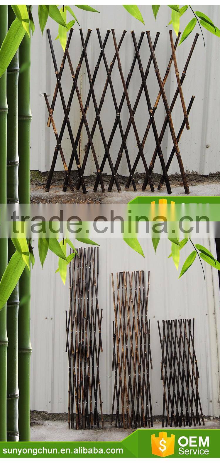 factory sale natural cheap customized plastic coated artificial bamboo fence