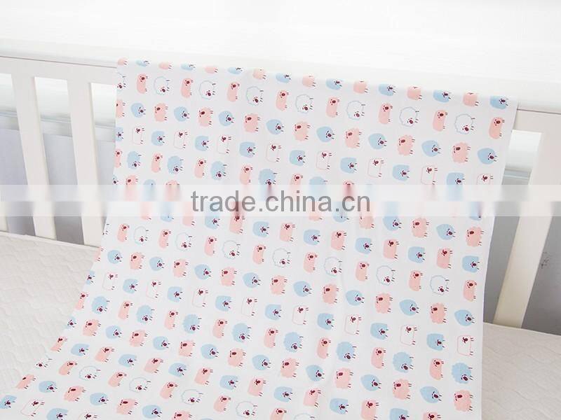 100% cotton printed fabric for baby bedding/kids bedding set fabric textile