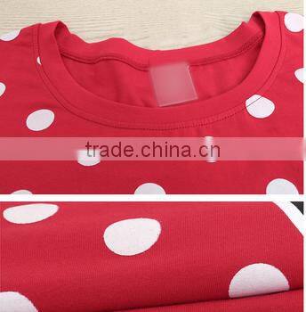 2015 new homewear with embroidery design,summer long sleeve sleepwearblank homewear for embroidery shorts soft cheapest homewear