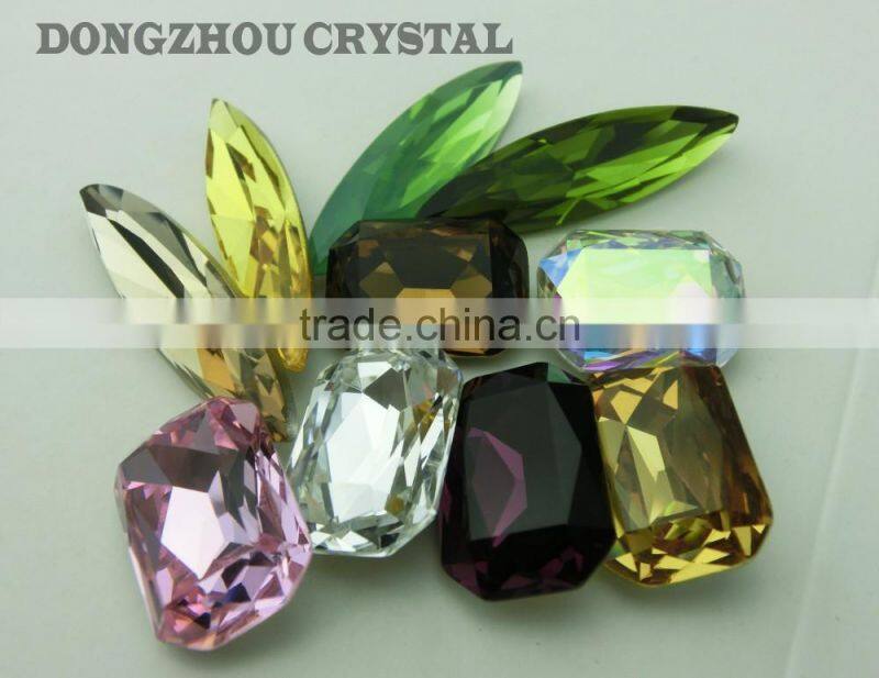 Wholesale Loose AB Rhinestone Marquise Garment Rhinestone Bead