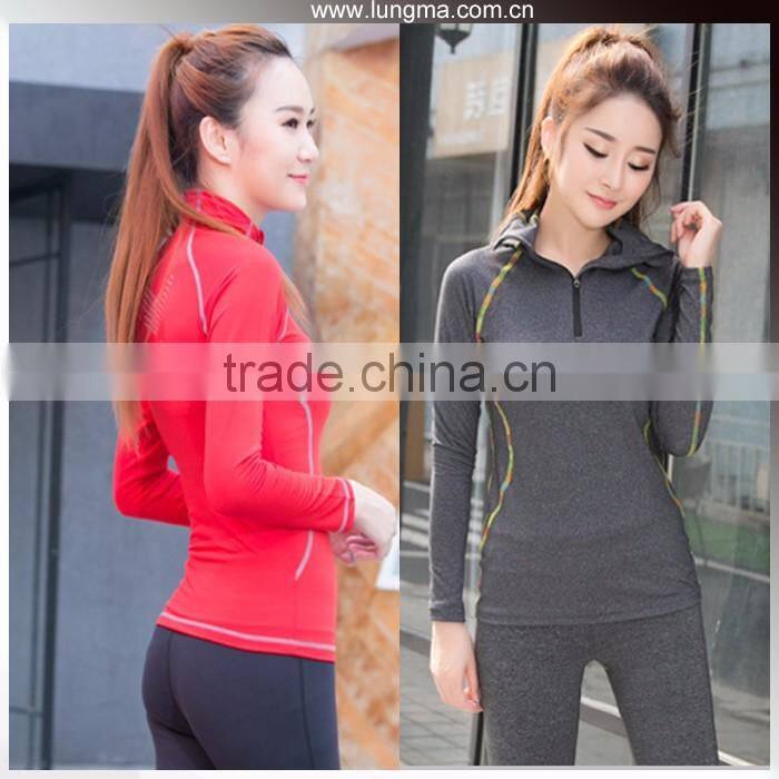 Long Short Sleeve Wholesale Blank Custom Compression Shirts