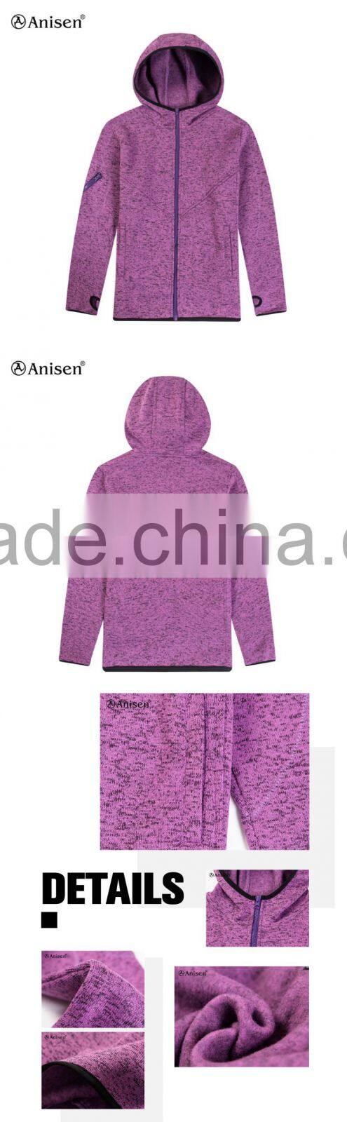 wholesale sweater fleece custom women jacket