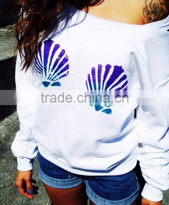 2016 best sell new fashion custom crop top lady hoodies