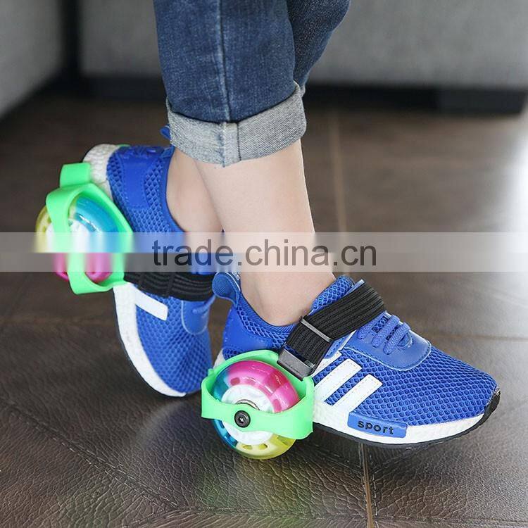kids sports unisex fashion wheels skate roller shoes