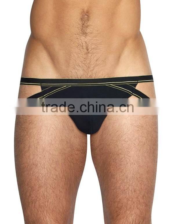 Wholesale Custom Band Backless Strap Sexy Brief For Male Cotton Spandex Brief Jocky Men Underwear