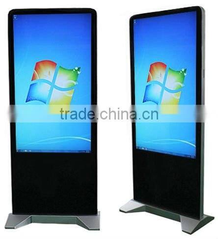 55 inch floor standinng interactive touch screen kiosk waterproof all in one pc touchscreen