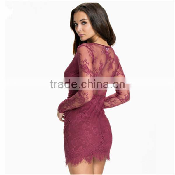 Women club dress ruffles hot sexy deep V dress sexy lady night club dress wholesale