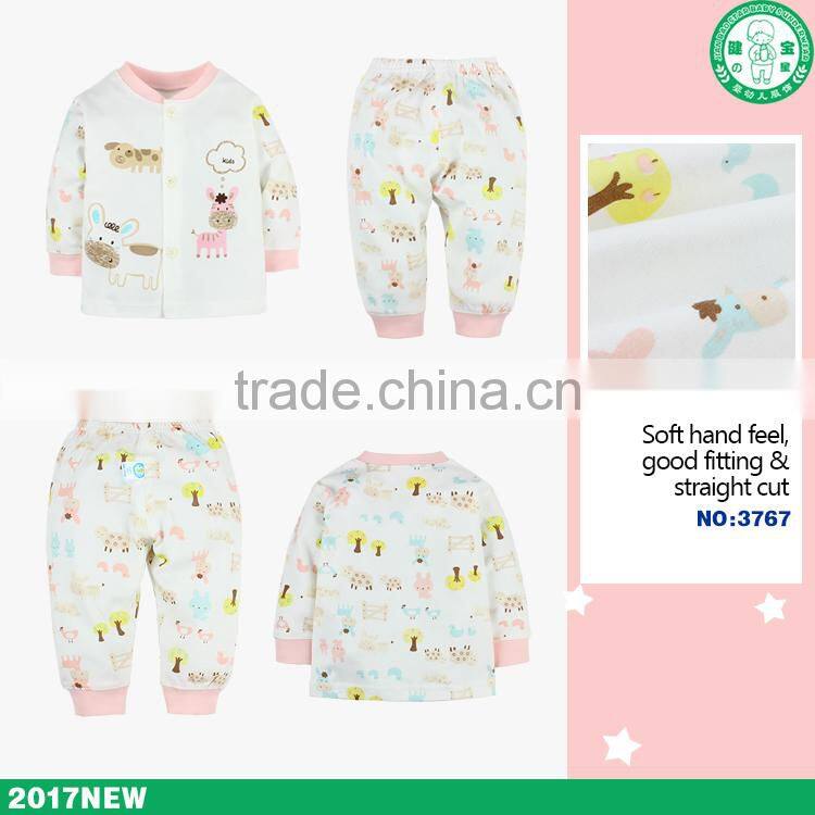 Boutique lovely pattern high quality baby wear children clothes