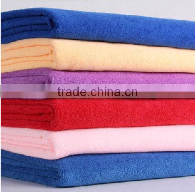 2017 hot sale soft high absorbent anti-slip 100% polyester microfiber yoga towel