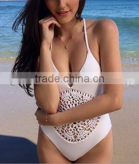 EY0035A One Piece backless Swimsuit Monokini Women Brazilian Halter Bathing Suit 2016 Sey beach Swimsuit