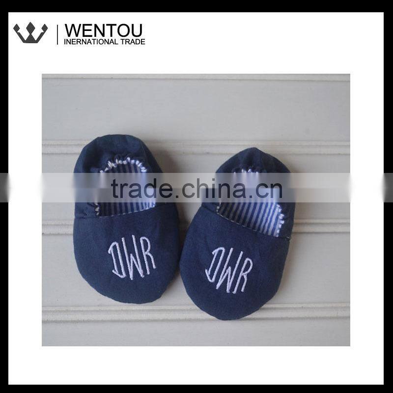 New Arrival Monogrammed Reversible Infant Shoes