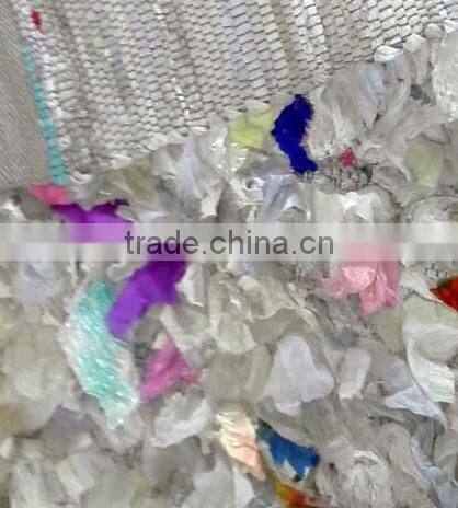 Handmade Recycled Chindi Shaggy Rugs