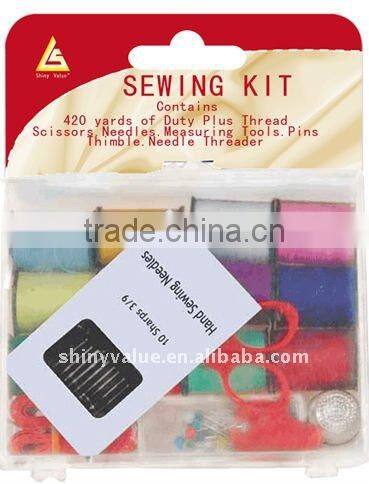 Sewing thread,sewing set with sciessors