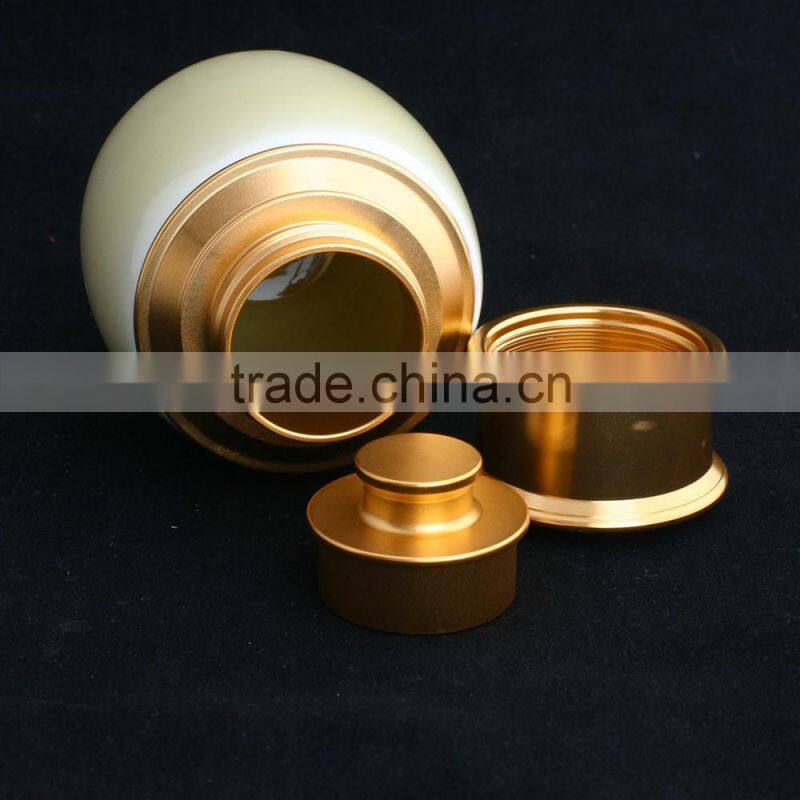 Aesthetic Celadon Ceramic Tea Canister