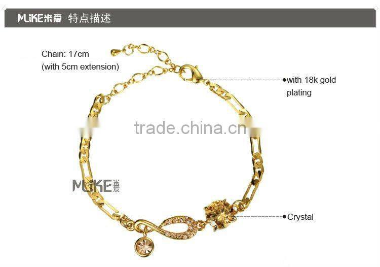 925 silver bracelet with Crystal M3009