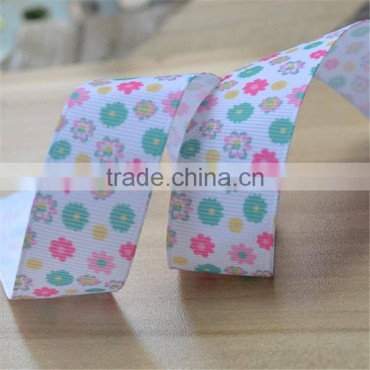 small broken flower design ribbed band